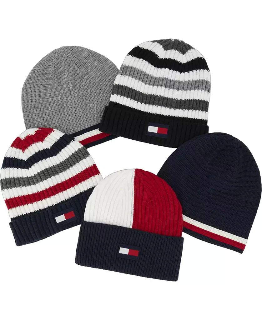 商品Tommy Hilfiger|Men's Striped Edge Beanie,价格¥337,第3张图片详细描述