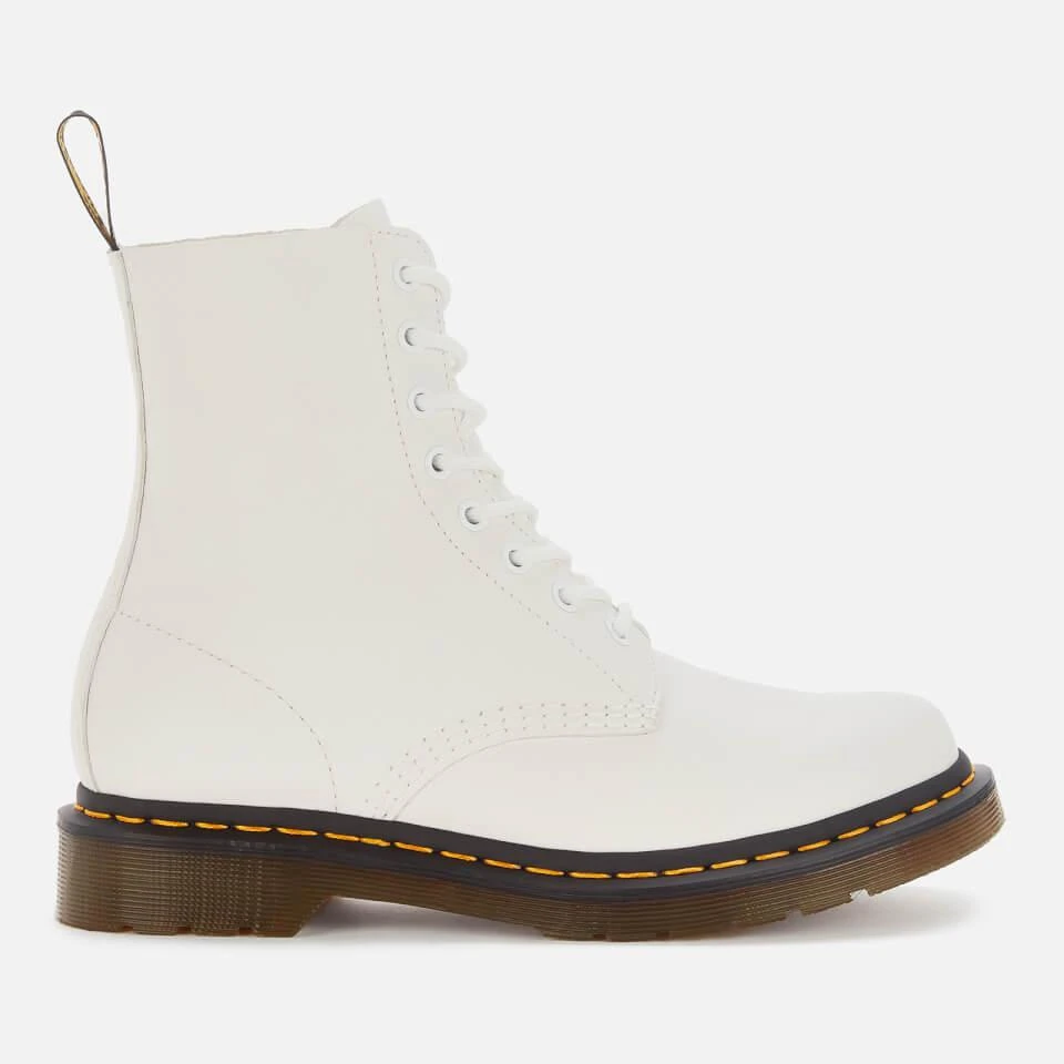 商品Dr. Martens|DR. MARTENS WOMEN'S 1460 PASCAL VIRGINIA LEATHER 8-EYE BOOTS - OPTICAL WHITE,价格¥1669,第1张图片详细描述