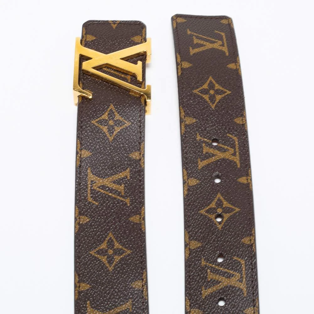 商品[二手商品] Louis Vuitton|Louis Vuitton Monogram Canvas LV Initiales Belt 110 CM,价格¥3136,第2张图片详细描述