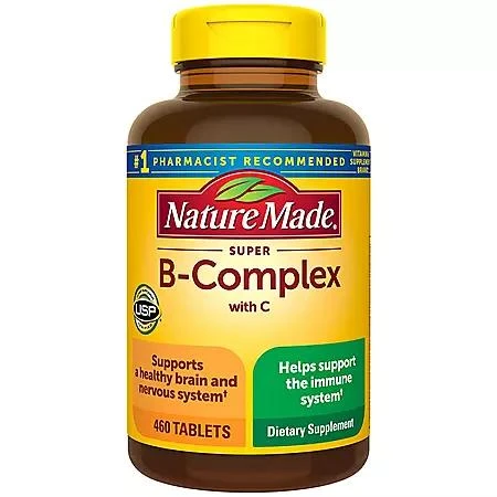 商品Nature Made|Nature Made Super B-Complex Tablets for Metabolic Health (460 ct.),价格¥153,第1张图片