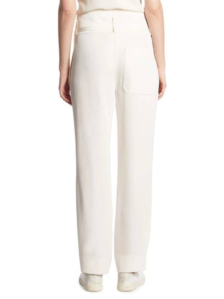 商品Theory|Gunilla Straight Silk Pants,价格¥755,第2张图片详细描述