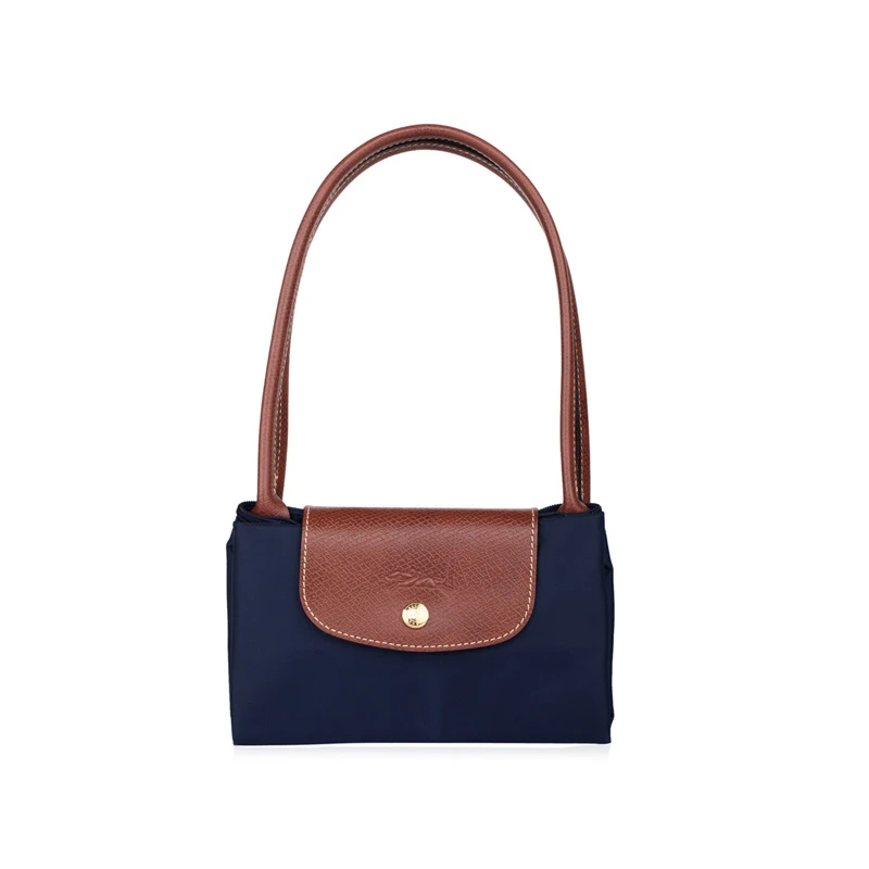 Longchamp 珑骧 女士藏蓝尼龙长柄小号购物袋 2605089556 商品