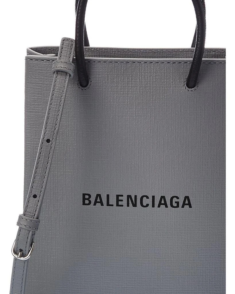 商品Balenciaga|Balenciaga Logo Leather Tote,价格¥6565,第3张图片详细描述