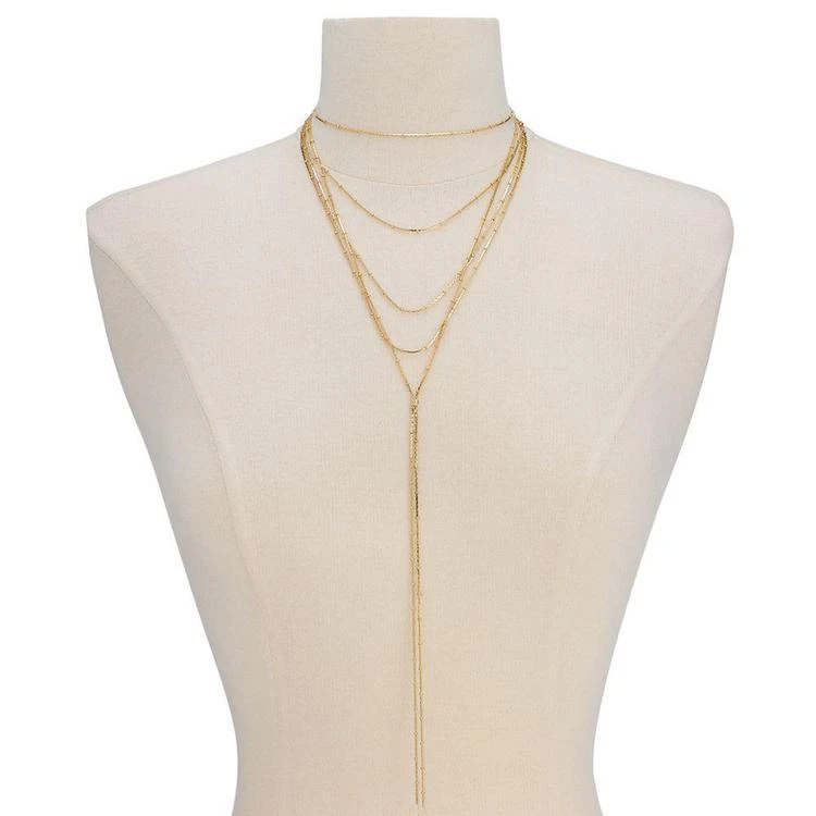 商品INC International|I.N.C. Gold-Tone Multi-Layer Lariat Choker Necklace, Created for Macy's,价格¥74,第2张图片详细描述