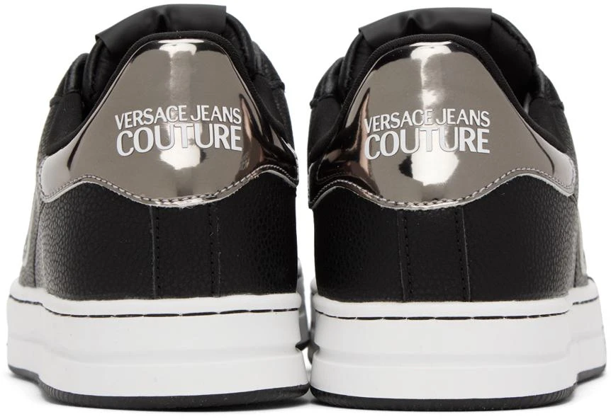 商品Versace|Black Court 88 Sneakers,价格¥723,第2张图片详细描述