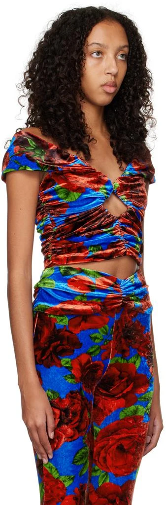 商品Magda Butrym|Red Cut Out Camisole,价格¥3003,第2张图片详细描述