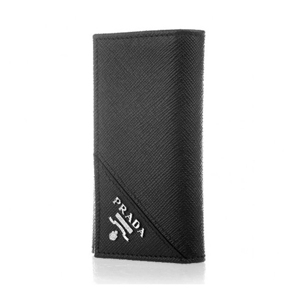 PRADA 黑色男士钥匙包 2PG222-QME-F0002 商品