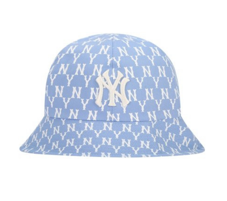 【享贝家】MLB 刺绣LOGO圆顶渔夫帽 男女同款 天蓝色（预售款，10天发货）32CPHA111-50S商品第4张图片规格展示