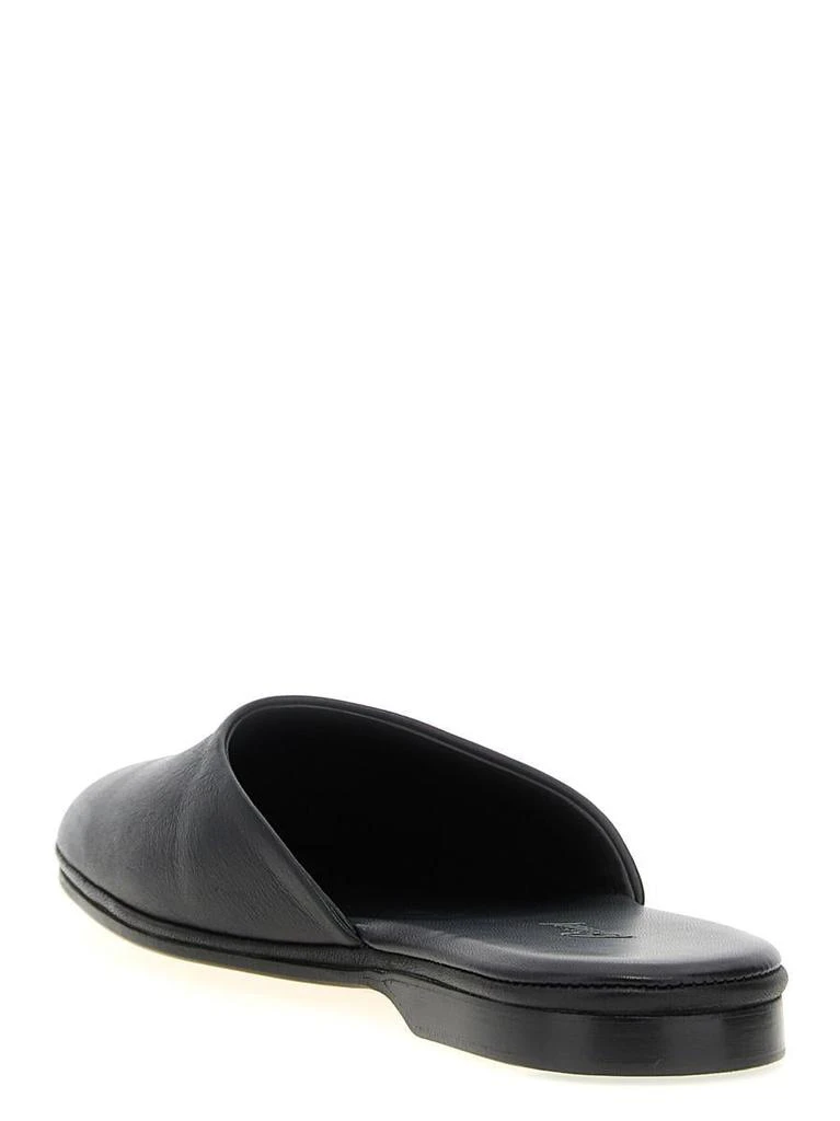 商品Brioni|Brioni Leather Sabots,价格¥5009,第3张图片详细描述