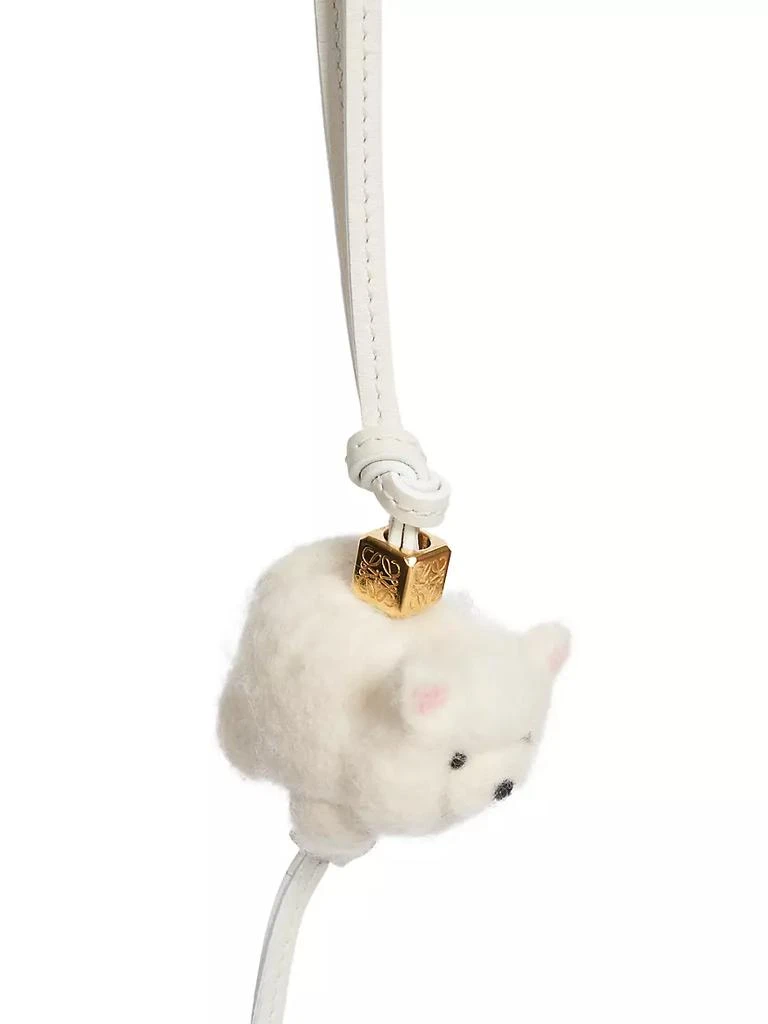 商品Loewe|Chow Chow Felted Charm,价格¥3380,第2张图片详细描述