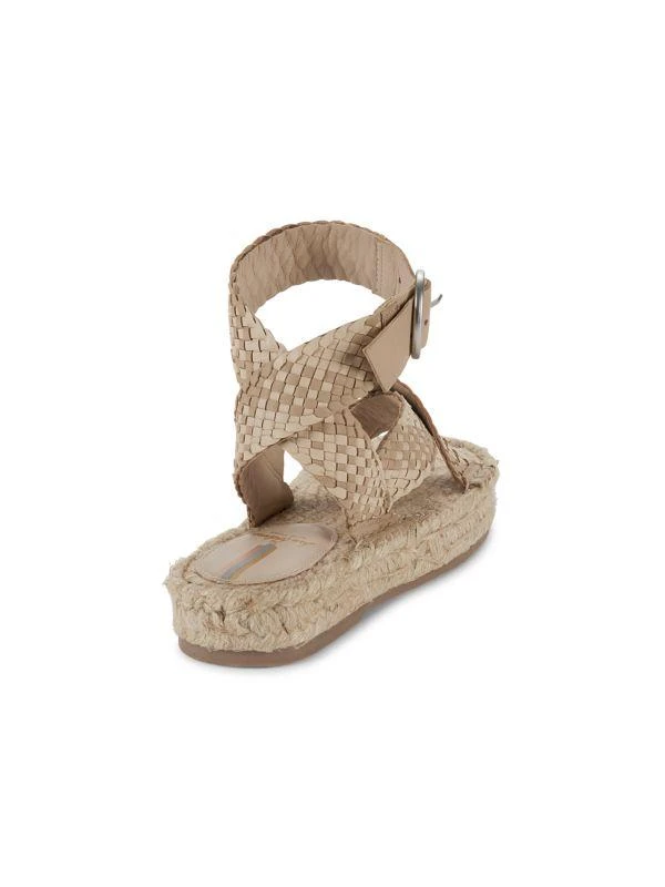 商品Sam Edelman|Dakota Leather Espadrille Sandals,价格¥342,第3张图片详细描述