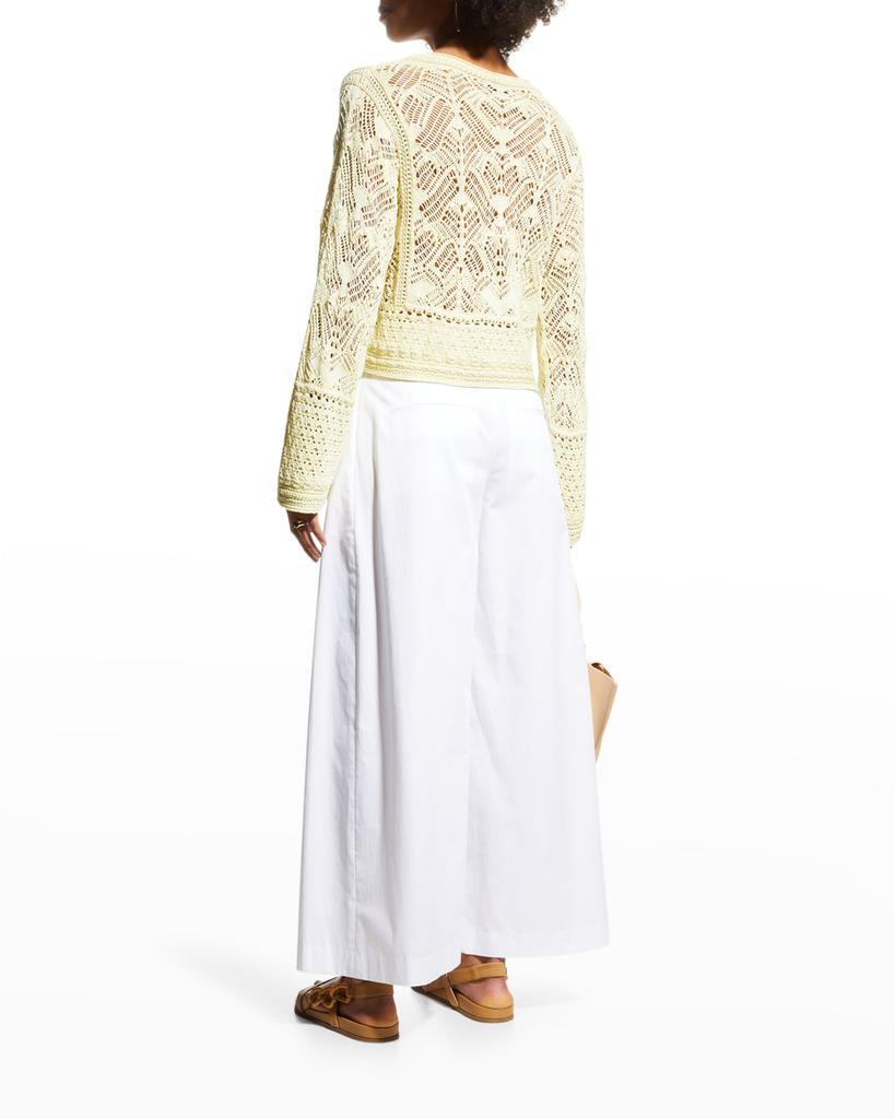商品Vince|Patchwork Lace Pullover,价格¥1545,第6张图片详细描述