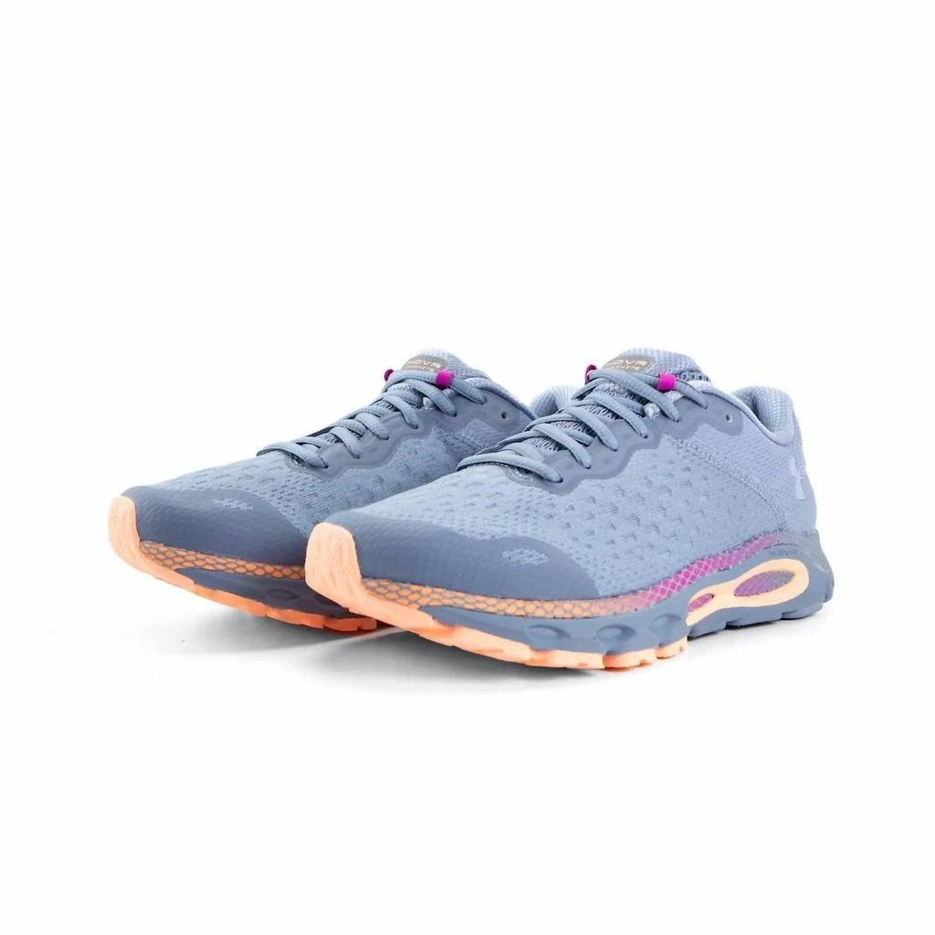 商品Under Armour|Women's Hovr Infinite 3 Running Shoes - Medium Width In Washed Blue,价格¥664,第4张图片详细描述