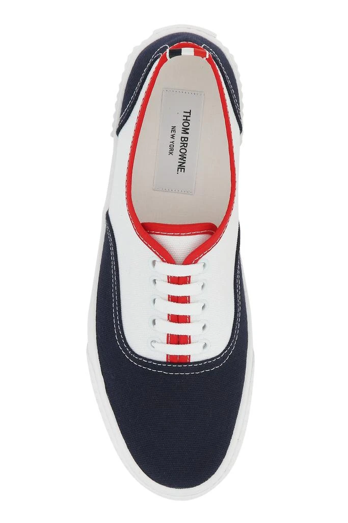 商品Thom Browne|Thom Browne Heritage Lace-Up Sneakers,价格¥2121,第4张图片详细描述