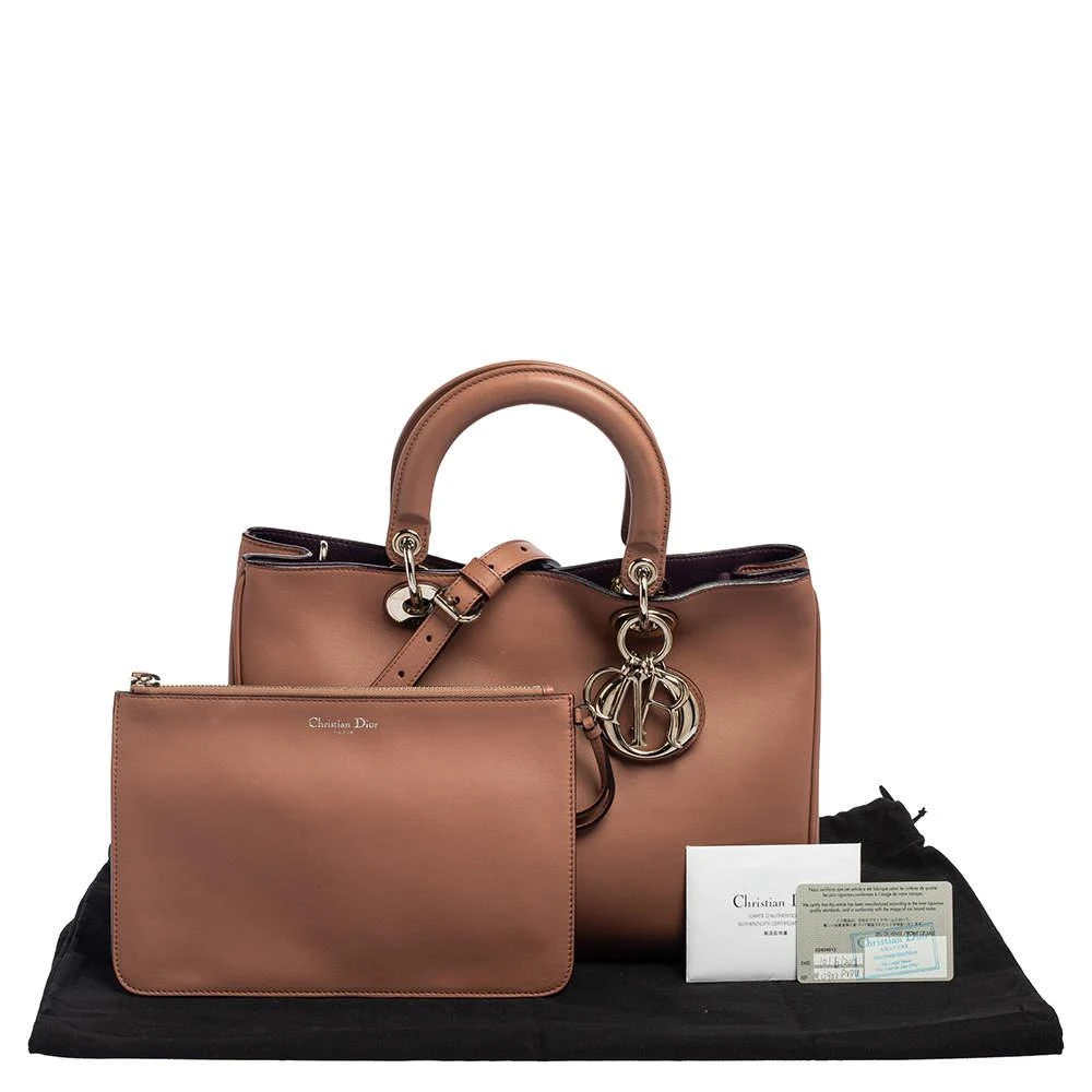 Dior Old Rose Leather Medium Diorissimo Shopper Tote 商品