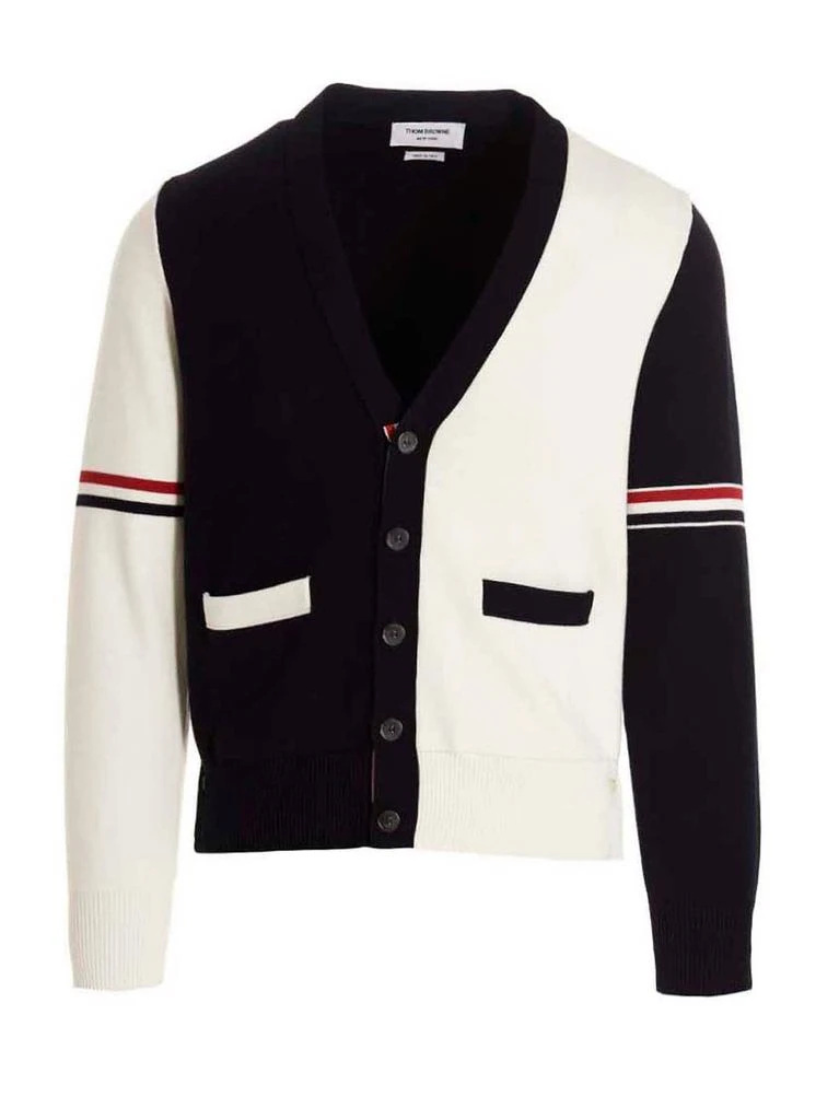 商品Thom Browne|Thom Browne Color-Block Buttoned Cardigan,价格¥7417,第1张图片