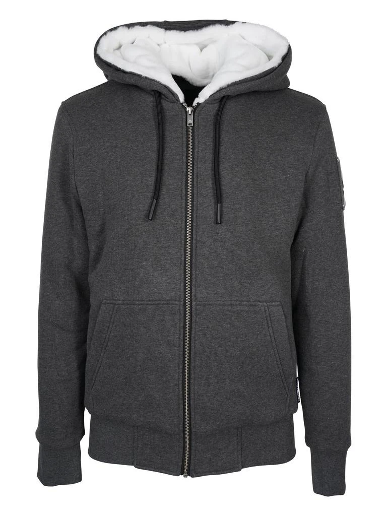 商品Moose Knuckles|Moose Knuckles Zip-Up Drawstring Hoodie,价格¥2356,第1张图片