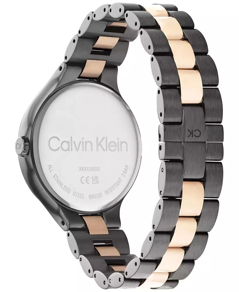 商品Calvin Klein|Two-Tone Bracelet Watch 38mm,价格¥859,第3张图片详细描述