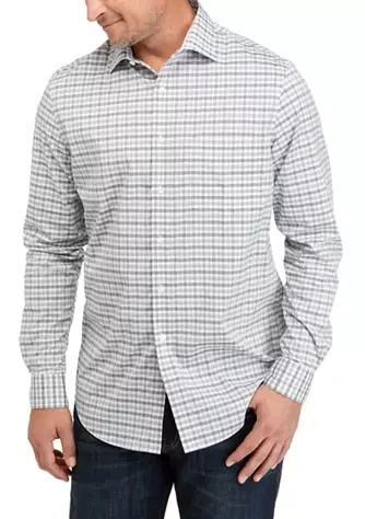 商品Van Heusen|Heusen Mens Ultra Wrinkle Free Stretch Collar Shirt,价格¥226,第1张图片