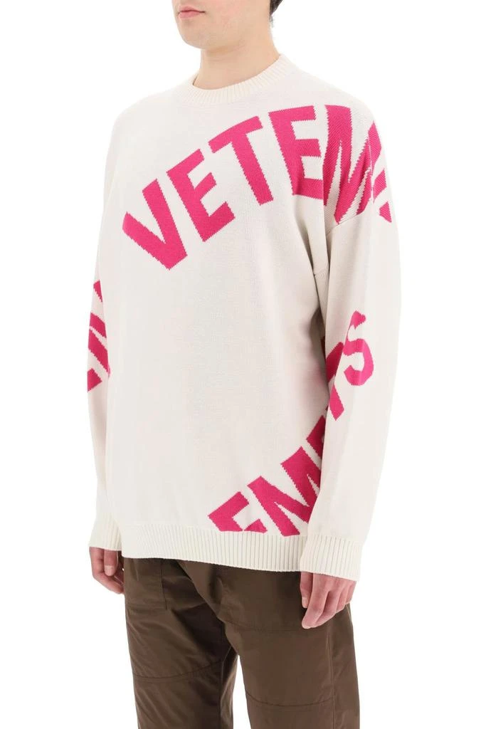 商品Vetements|Vetements maxi logo sweater,价格¥6415,第4张图片详细描述