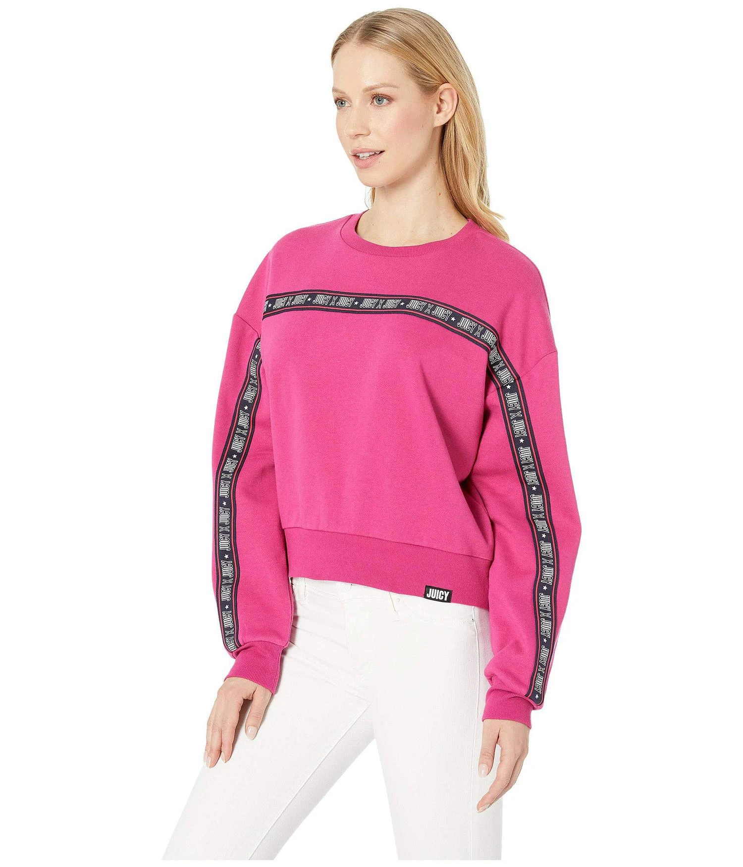 商品Juicy Couture|Fleece Juicy Tape 套头衫,价格¥236,第2张图片详细描述