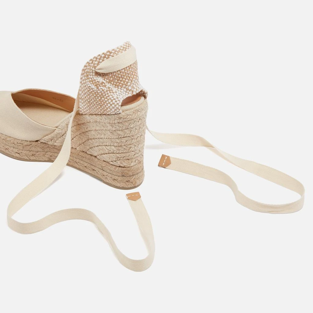 商品CASTAÑER|Women’s Chiara Canvas Wedge Espadrilles,价格¥871,第3张图片详细描述