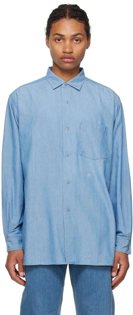 商品Nanamica|Indigo Wind Shirt,价格¥1465,第1张图片