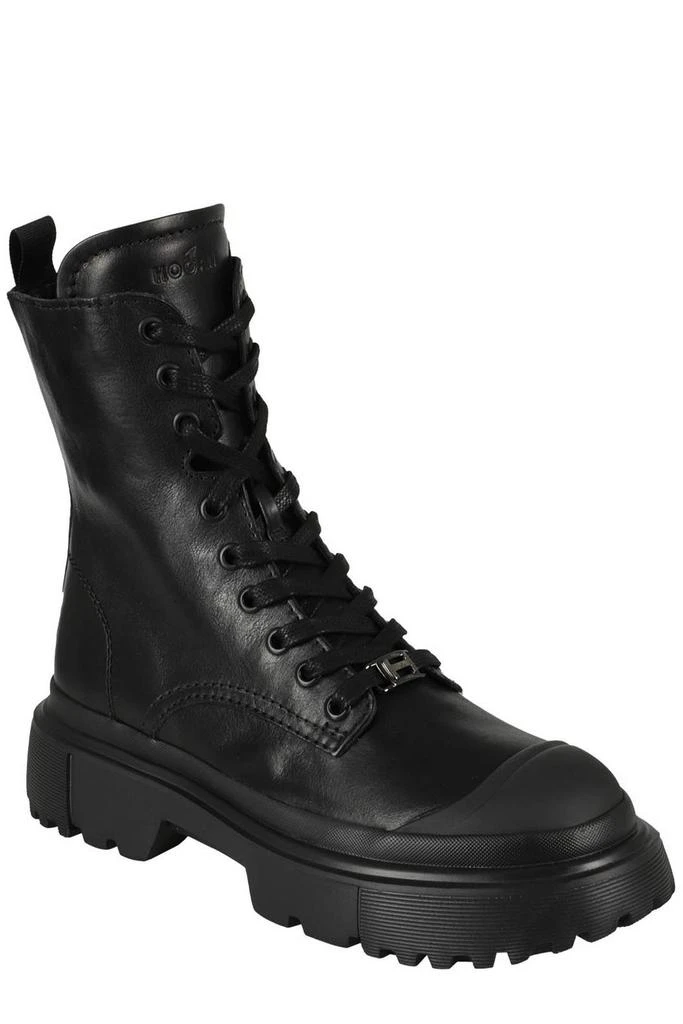 商品hogan|Hogan Anfibio Lace-Up Combat Boots,价格¥3637,第2张图片详细描述