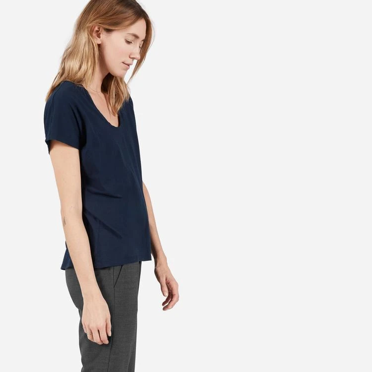 商品Everlane|纯棉U领T恤,价格¥104,第3张图片详细描述