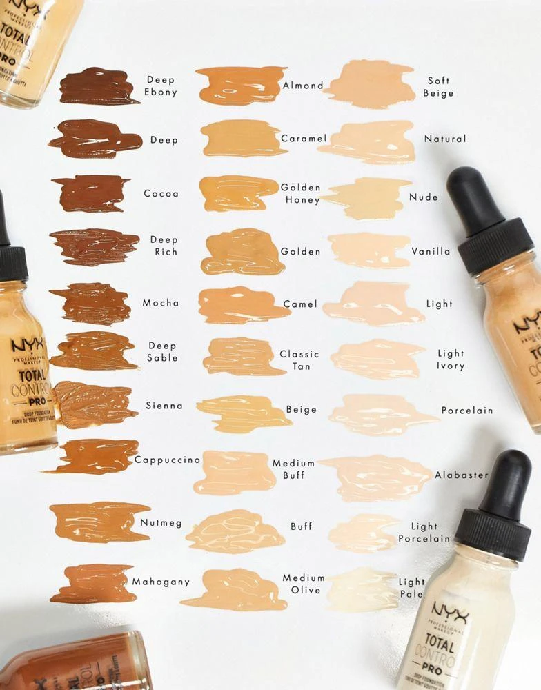 商品NYX Professional Makeup|NYX Professional Makeup Total Control Pro Drop Foundation,价格¥94,第4张图片详细描述