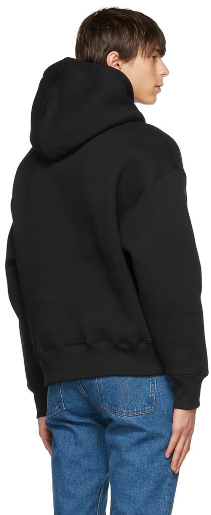 Black Ami de Coeur Technical Patch Hoodie商品第3张图片规格展示