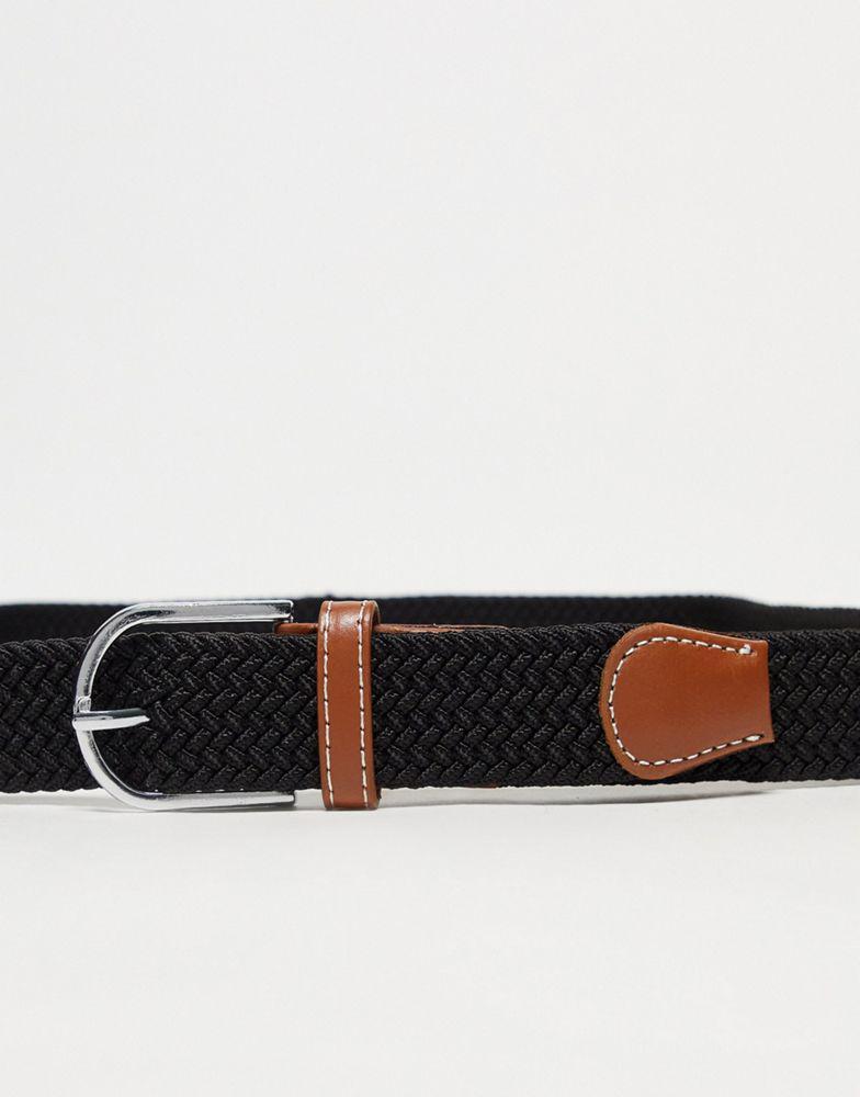 商品BOLONGARO TREVOR|Bolongaro Trevor textured jeans belt in black,价格¥223,第5张图片详细描述