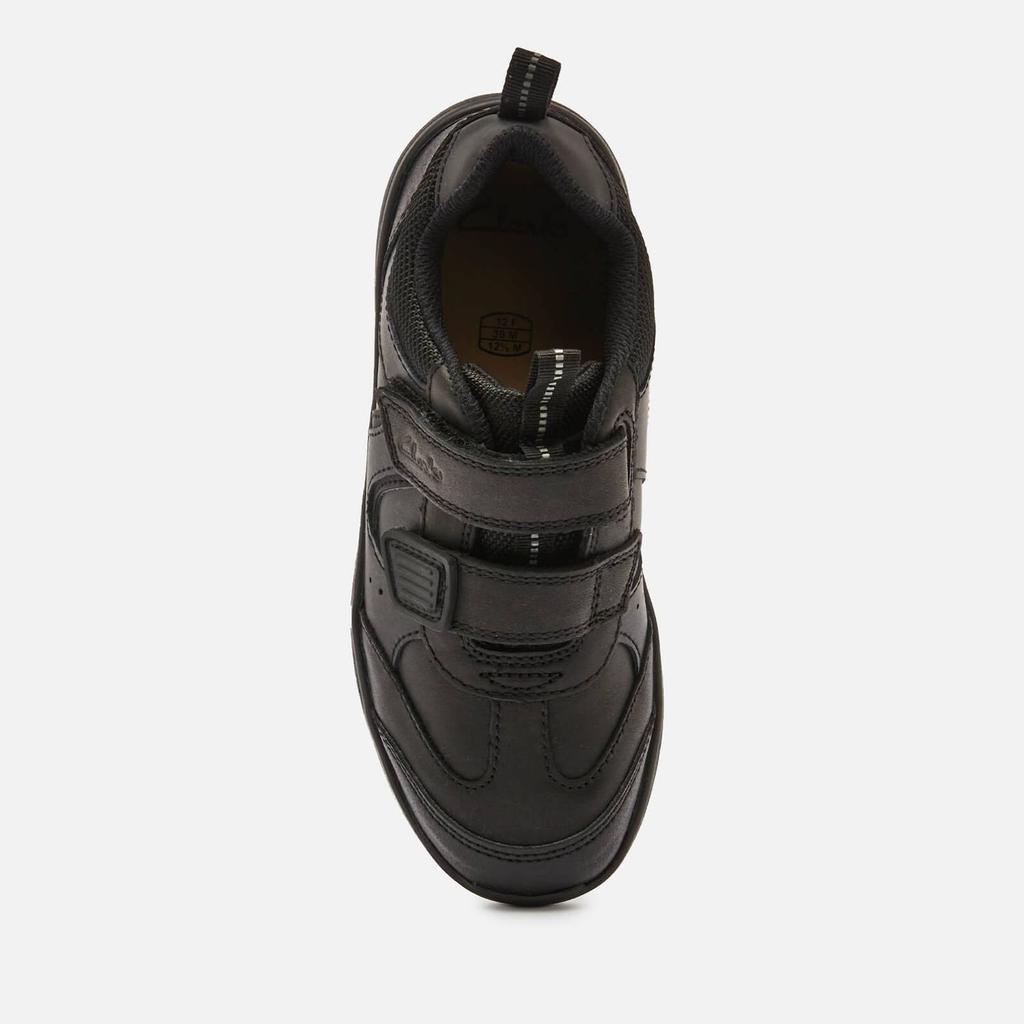 商品Clarks|Clarks Scooter Run Kids' School Shoes - Black Leather,价格¥407,第5张图片详细描述