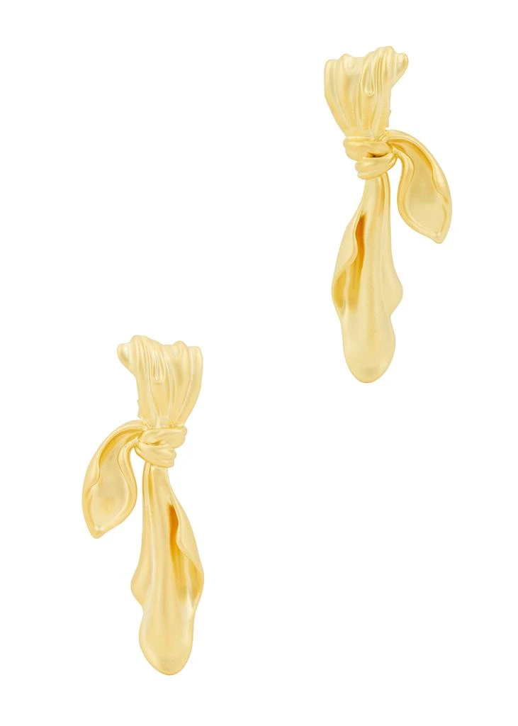 商品Anissa Kermiche|Gilded Cloth 24kt gold-plated earrings,价格¥1197,第3张图片详细描述