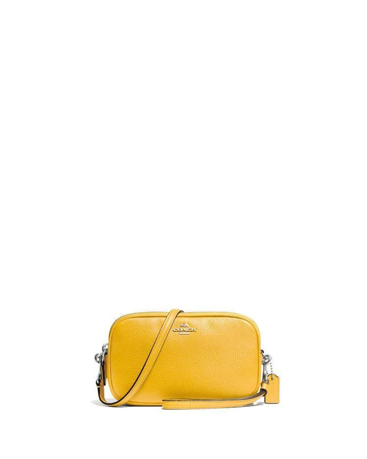 商品Coach|Crossbody Clutch in Pebble Leather,价格¥557,第1张图片