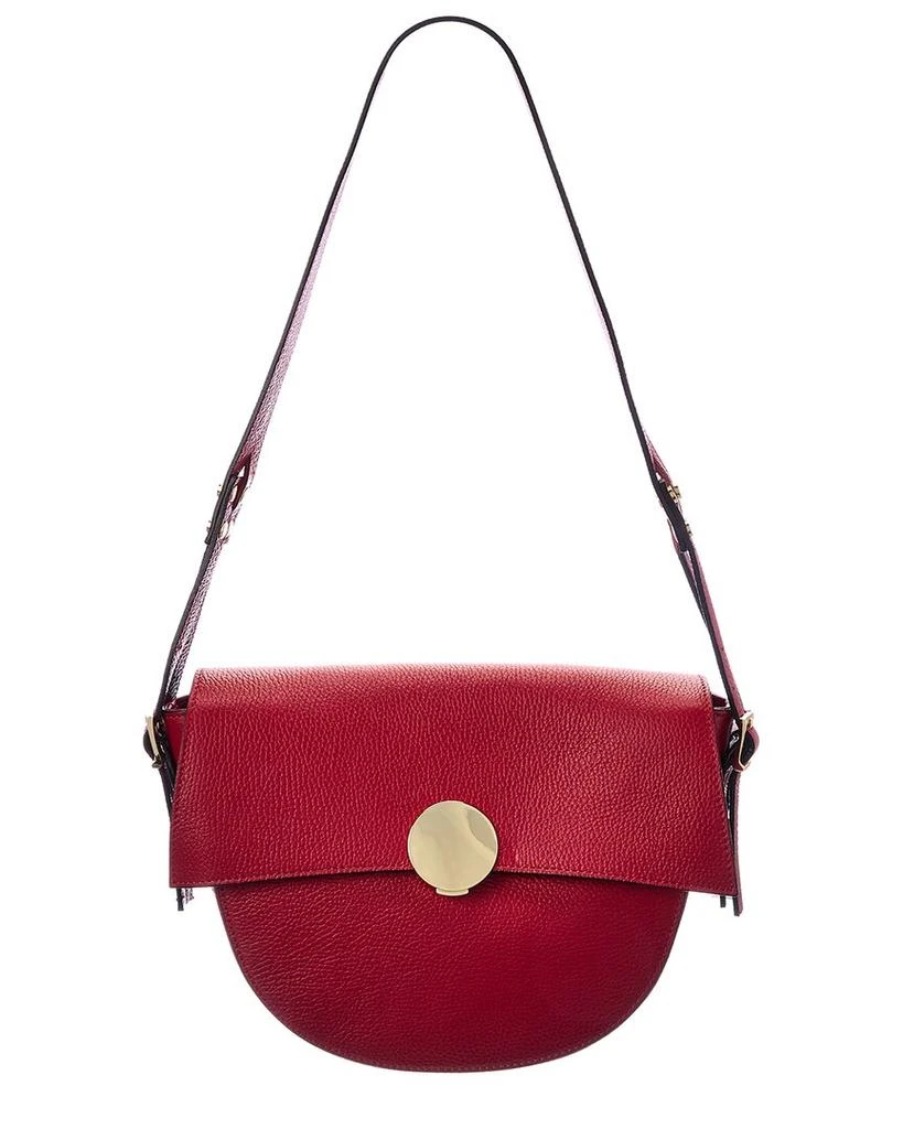 商品Italian Leather|Italian Leather Shoulder Bag,价格¥788,第1张图片