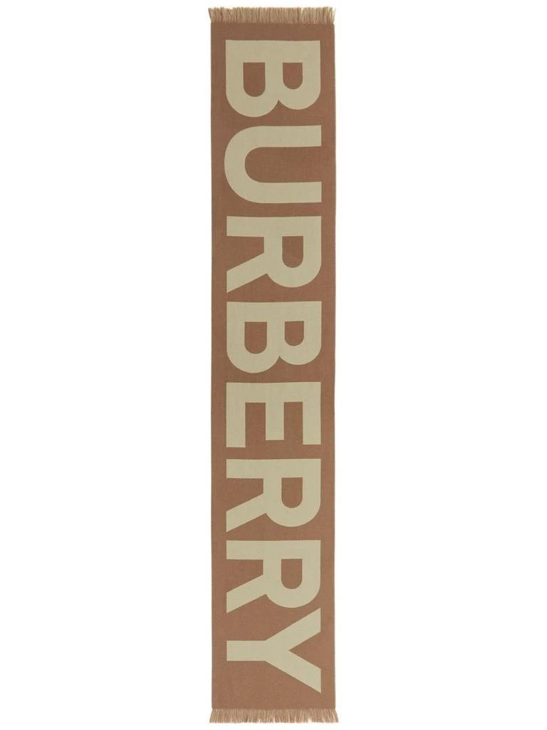 商品Burberry|BURBERRY UNISEX LOGO WOOL JACQUARD SCARF,价格¥2907,第5张图片详细描述