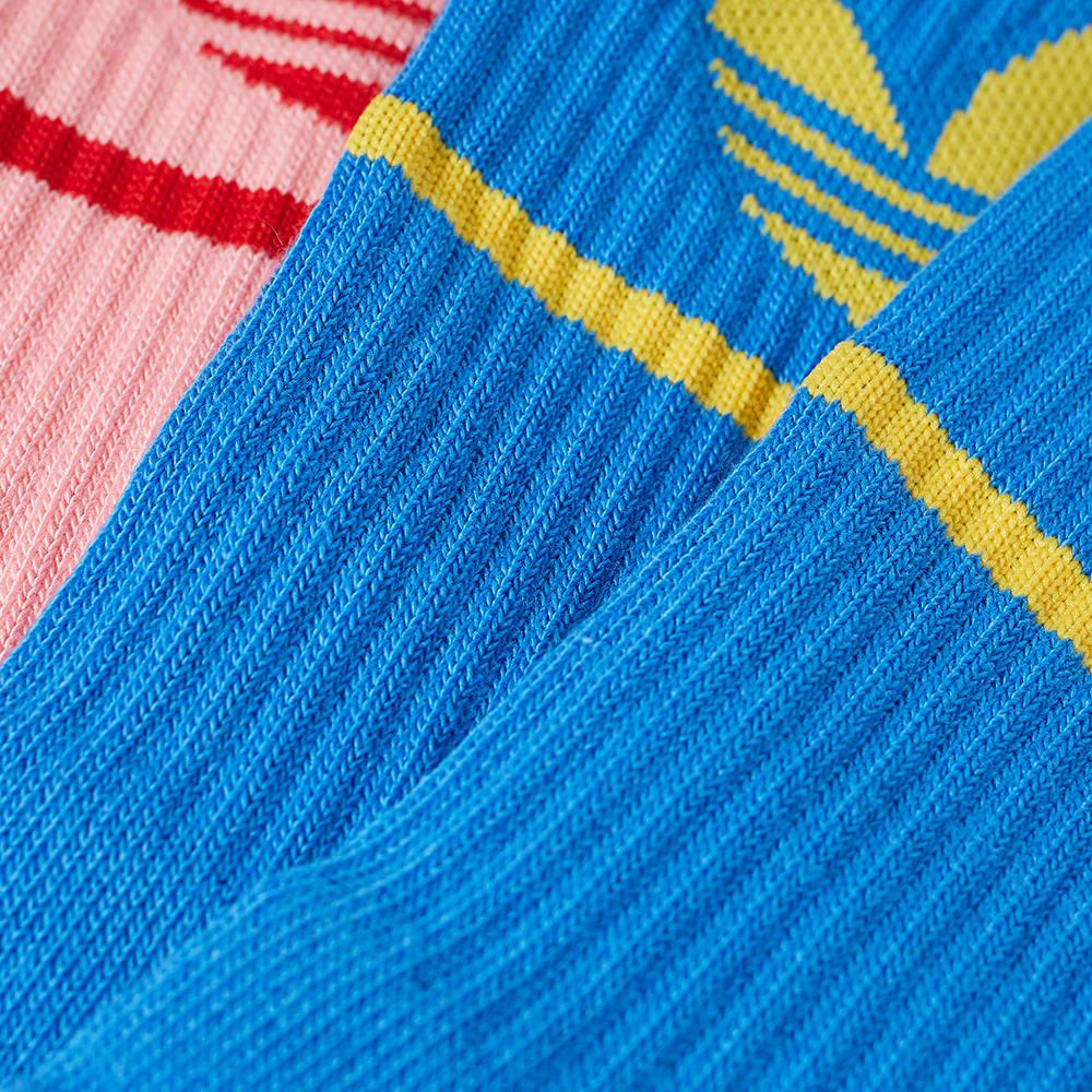 Adidas Adicolor 70S Crew Sock - 2 Pack商品第2张图片规格展示