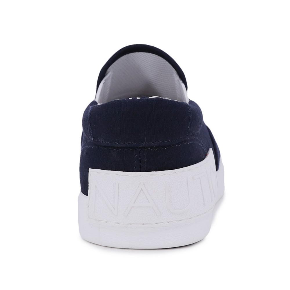 商品Nautica|Little Boy Tiete Low Cut Slip On Sneakers,价格¥178,第5张图片详细描述