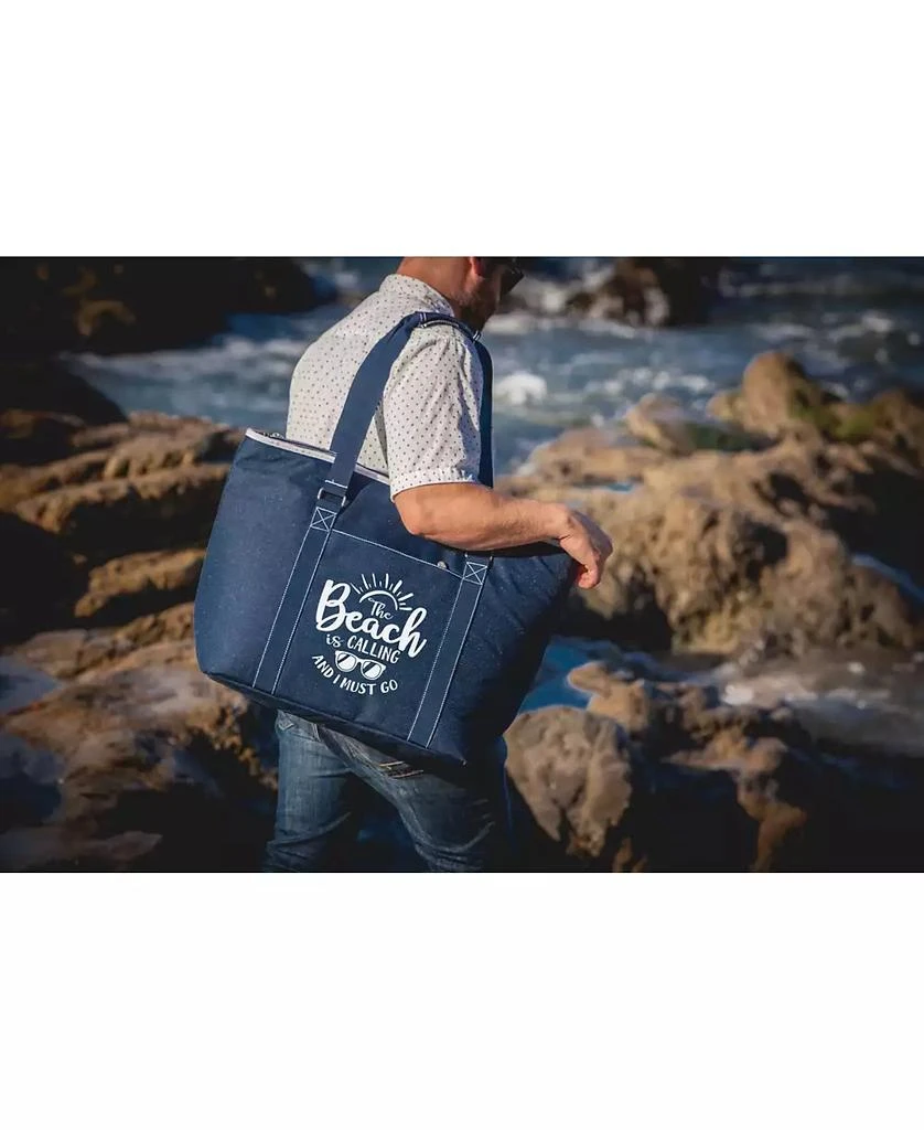 商品ONIVA|"The Beach Is Calling And I Must Go" Tahoe XL Cooler Tote Bag,价格¥527,第2张图片详细描述