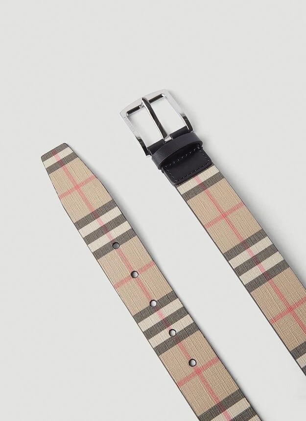 商品Burberry|Vintage Check Belt in Beige,价格¥2534,第4张图片详细描述