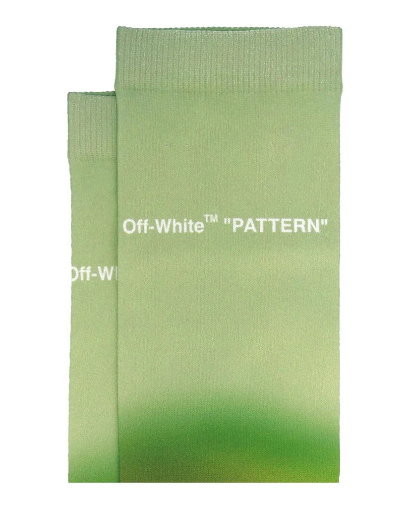 商品Off-White|Blurred Logo Crew Socks,价格¥489,第2张图片详细描述