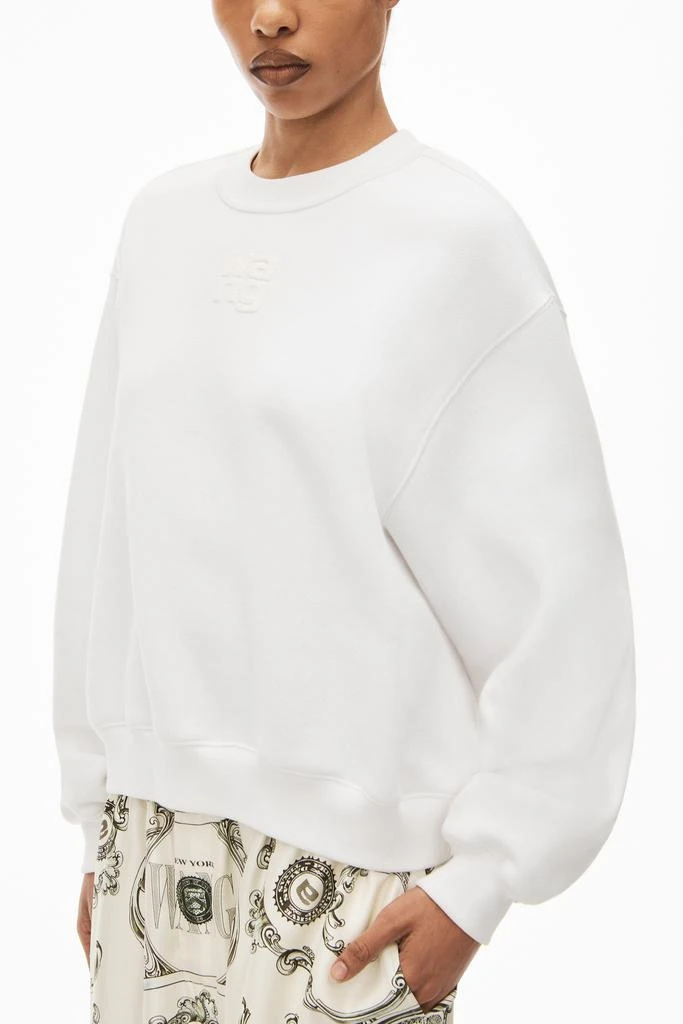 PUFF LOGO SWEATSHIRT IN STRUCTURED TERRY 商品