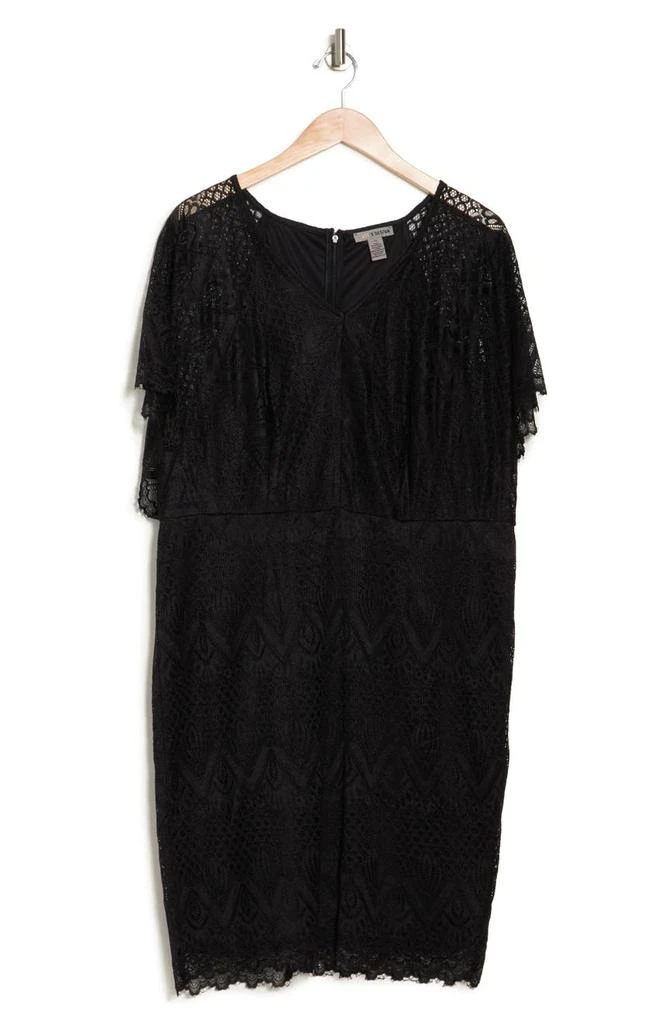 商品Love by Design|Jeanne V-Neck Lace Dolman Dress,价格¥187,第3张图片详细描述