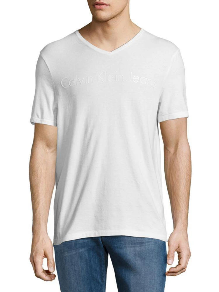 商品Calvin Klein|V 领短袖,价格¥118,第4张图片详细描述