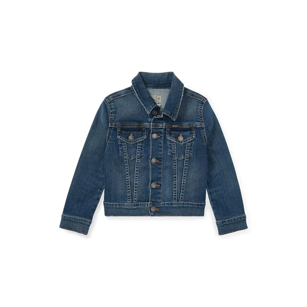 商品Ralph Lauren|Denim Trucker Jacket (Little Kids),价格¥388,第1张图片