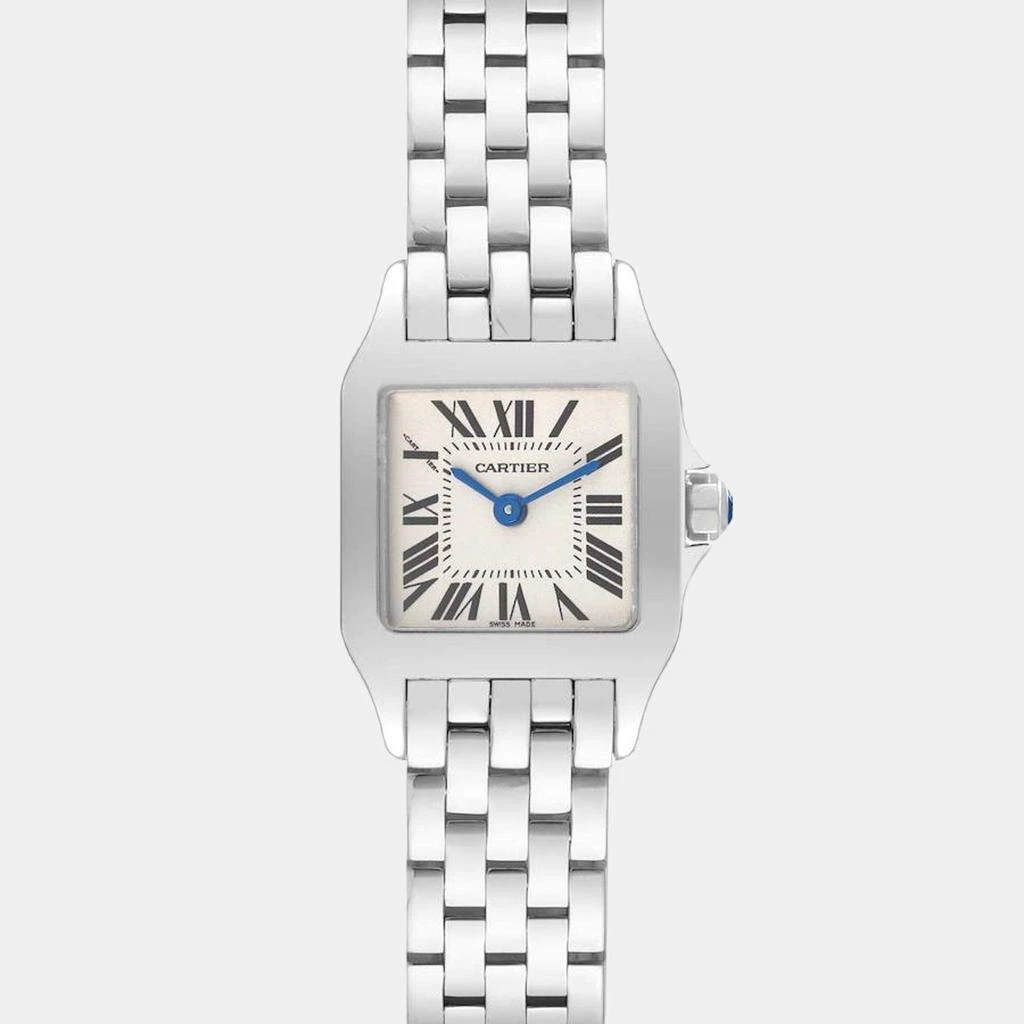 商品[二手商品] Cartier|Cartier Santos Demoiselle Silver Dial Steel Ladies Watch W25064Z5,价格¥26749,第3张图片详细描述