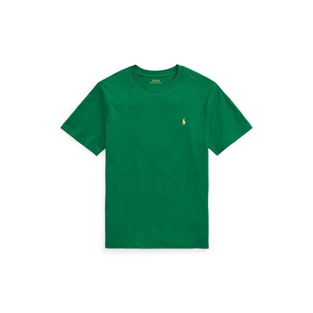 商品Ralph Lauren|Big Boys Jersey Crewneck T-shirt,价格¥153,第1张图片
