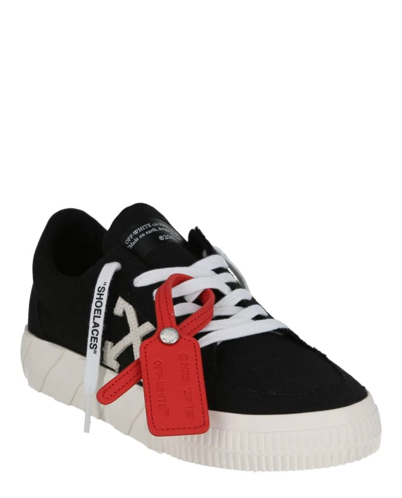商品Off-White|Low Vulcanized Canvas Sneakers,价格¥2239,第2张图片详细描述