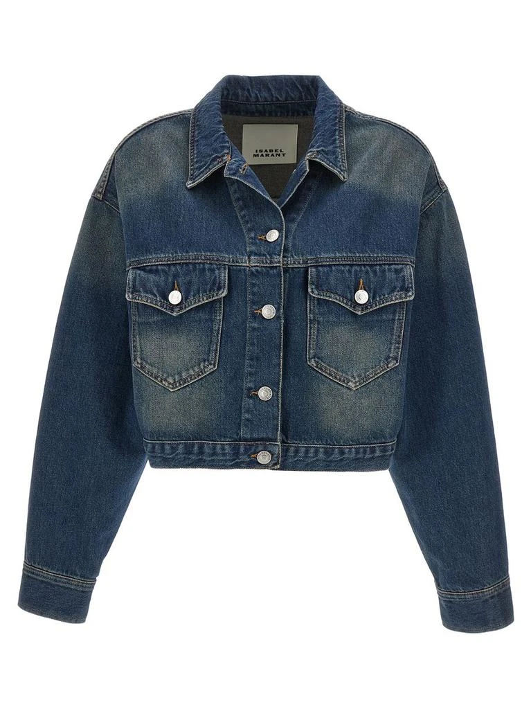 商品Isabel Marant Etoilé|Isabel Marant Étoile Tadia Denim Jacket,价格¥2489,第1张图片